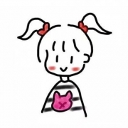 可爱小女孩头像简笔画，