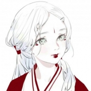 动漫丧头像女古风，古风系动漫女头丧