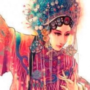 戏子图片唯美头像哭了，戏子图片唯美头像