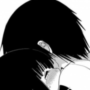 动漫情侣头像日系黑白，日系超甜ins黑白漫画情头