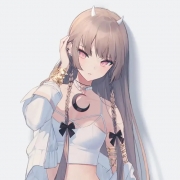 超酷性感动漫女生头像图