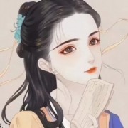 唯美手绘古风女头像，古