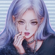 超酷精致动漫女生头像图