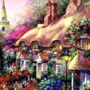 2024风景小屋头像，小屋图片风景图片